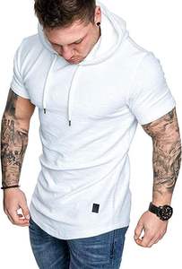 Sudadera con Capucha para Hombre, Personalizada con Logotipo, Invierno, Ajustada, Deportiva, Forro Polar Tejido, Teñido, 340g, Secado Rápido - Product Image 5