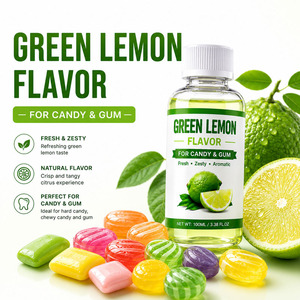 Arôme de citron vert de qualité alimentaire <span class=keywords><strong>pour</strong></span> le sucre - Liquide vert citron vif résistant à la chaleur et à l'humidité, arôme <span class=keywords><strong>pour</strong></span> confiseries et bonbons - Product Image 2