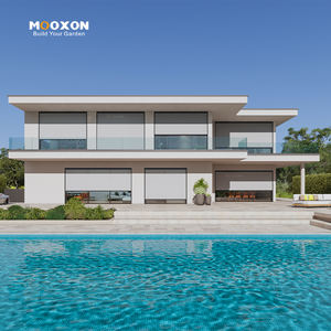 Stores verticales d'<span class=keywords><strong>extérieur</strong></span> de haute qualité, motorisées électriques, écologiques, imperméables, coupe-vent, résistantes aux UV, occultantes pour patio - Product Image 5