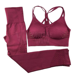 Último diseño hecho a medida de las mujeres Yoga Set Seamless Mujeres Yoga Set Casual Wear Mujeres Yoga Set - Product Image 1