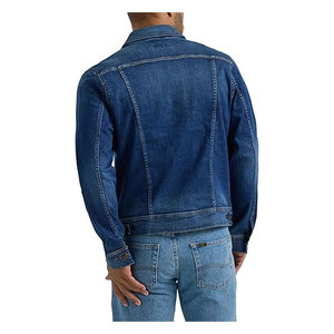 Chaqueta de Mezclilla de Algodón con Logotipo Personalizado de la Mejor Calidad para Hombre, Estilo Urbano, Servicio OEM, Tejido de Lona Transpirable para Invierno - Product Image 3