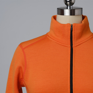 Venta al por mayor Running Tops Mujeres Active Yoga Wear Manga Larga Cuarto Media Cremallera Entrenamiento Camisas Slim Fit Deportes Camiseta Gimnasio Acanalado Top - Product Image 5