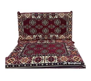 Sièges de sol arabes Canapé de sol arabe Sol de siège arabe | 90x70x10cm 3 pièces 1 Set - Product Image 1