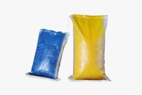 Sacs tissés en PP/BOPP recyclables avec bec verseur, de 10 kg à 120 kg, pour l'emballage agricole d'œufs, d'engrais, de riz, de farine et d'aliments pour animaux