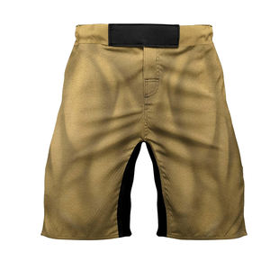 กางเกงขาสั้น MMA ของผู้ชายแบบปรับแต่งได้สำหรับออกกำลังกายต่อสู้มวยไทยคิกบ็อกซิ่งพร้อมพิมพ์ดิจิตอลระบายอากาศได้ดี - Product Image 1