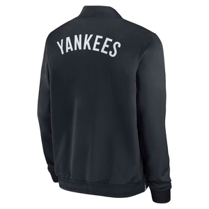 Vestes de Baseball en Satin Authentique Veste Bomber Vintage Full-Zip Col Montant Collection Hiver Dugout Sports Clubs Dyed - Product Image 3