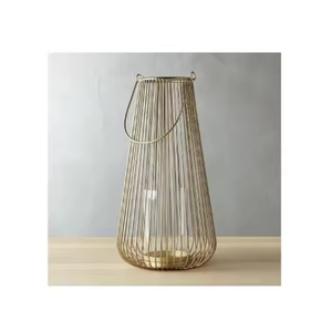 Candelabro moderno de metal para decoración de interiores y exteriores, candelabro para decoración de restaurante, FAROL DE MESA elegante - Product Image 3