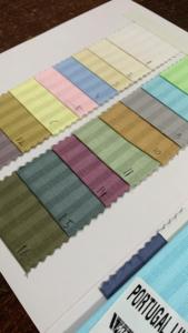 Tissu en lin et coton rayé de qualité supérieure en provenance du Portugal, largeur de 58 pouces pour textiles de mode - Tissu d'exportation de haute qualité - Product Image 2