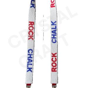 GO UTES Design Sangles de sac à perles de rocaille en or blanc personnalisées Sangle de sac à main perlée pour sacs Accessoires de mode - Product Image 5