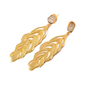 Pendientes de latón, joyería antigua, pendientes de aro para mujer, el mejor producto caliente para artículos de regalo de cumpleaños, superventas - Product Image 3
