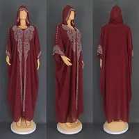 Robes de Soirée Africaines pour Femmes Chiffon Boubou Ankara Dashiki Ensemble 2 Pièces Caftan de Dubaï Abaya de Haute Qualité