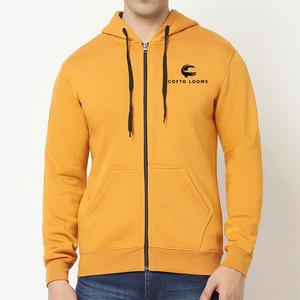 Hombres sudaderas con capucha logotipo personalizado transpirable de secado rápido de alta calidad de gran tamaño streetwear pulóver moda color sólido sudaderas con capucha Casuales - Product Image 2