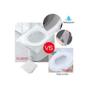 Mucit Home – Housse de siège de toilette jetable hygiénique transparente, pratique pour les voyages, les restaurants et la maison - Product Image 3