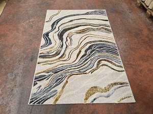 Adiva Carpet Machine Made Woven Modern Polypropylene Turkish Carpet <b>Rugs</b> High Quality Jute Stain Resistant High <b>Pile</b> Abstract - Product Image 6