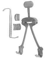 Nouveau prix Rétracteur manuel à lame temporelle modèle T 4 1/2 pouces en acier inoxydable Endaural Basis Instruments chirurgicaux
