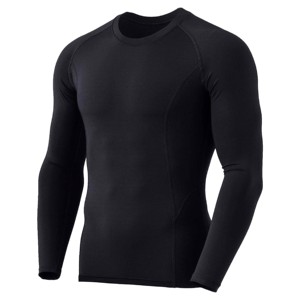 High Quality 2025 Custom Nylon Spandex Top <b>Compression</b> <b>Shirt</b> <b>Men</b> Unisex Gym Workout Long-Sleeve Fitness Rash Guard Amano Sports - Product Image 1
