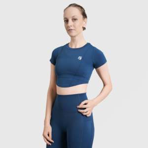 Align Fitness Crop <b>Top</b> in Teal - Product Image 3