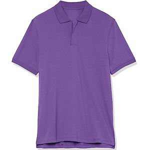 Polo de golf pour hommes de haute qualité design personnalisé court longueur décontracté intelligent brodé sport anti-rides tricoté vente en gros - Product Image 4