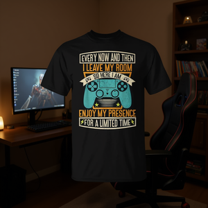 Camiseta de Juego con Diseño de Control, Manga Corta, Cuello Redondo, Unisex, Adulto, Impresión Digital, Deportes y Juegos - Product Image 3