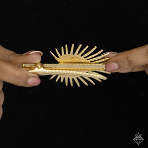 Épingle à cheveux émeraude anti-ternissement PRAO - Product Image 2