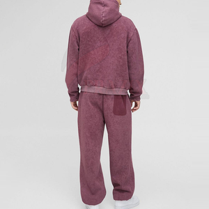 ชุดสเวตสูททรงบ็อกซี่สำหรับผู้ชาย สวมใส่สบาย สไตล์ลำลอง ชุดสเวตสูททรงบ็อกซี่สำหรับผู้ชาย สไตล์เทรนดี้ ลุคสตรีทแวร์ - Product Image 2