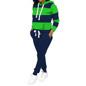 Conjunto de chándales apilados para mujer, ropa de chándal con sublimación simple, venta al por mayor - Product Image 6