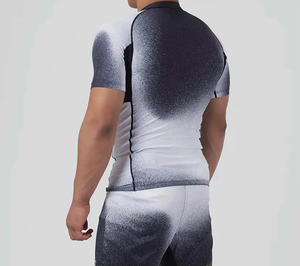Rash Guard MMA Rashguard customized Fully Sublimation Rash Guards BJJ high quality custom <b>print</b> bjj rash guard - Product Image 4