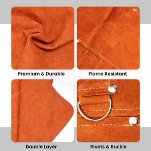 Tabliers de sécurité de qualité supérieure, respirants et légers, avec design et couleur personnalisés, en vente en ligne - Product Image 2