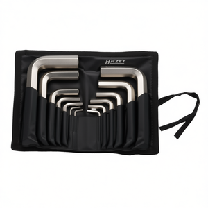 ชุดประแจหกเหลี่ยมเคลือบนิกเกิล Hazet ขนาดเมตริก 10 ชิ้น - Product Image 2