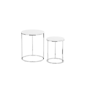 2025 élégant indien en acier inoxydable plaqué or rond Table à manger basse fabriqué à la main Antique printemps meilleur prix décoration de la maison - Product Image 3