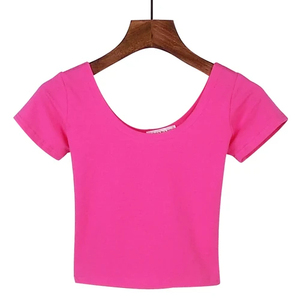 Vêtements de qualité supérieure pour femmes Crop Top personnalisé avec design et logo pour femmes Crop Tops pour femmes - Product Image 3