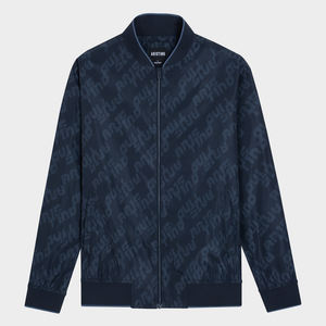 Aristino hommes veste coupe régulière automne hiver Style fermeture éclair tricoté Double couche épaissie vestes prix chaud AJK030W3 - Product Image 2