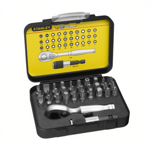 Juego de 32 Puntas de Atornillar Stanley de 1/4'' (25 mm) con Porta-Puntas Magnético y Anillo de Bloqueo, Accesorios para Herramientas Eléctricas - Product Image 2