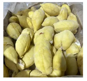 Лидер продаж 2024! Замороженное дуриановое фруктовое мясо Ri6 Mongthong в вакуумной упаковке, поставка оптом из Вьетнама