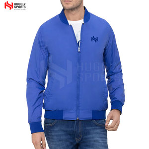 Chaqueta de bombardero de hombre de secado rápido al por mayor para la venta en línea chaqueta de bombardero hecha de poliéster a precio barato - Product Image 4