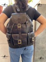 Sac à dos en cuir véritable fait main sac à dos multi-usages sac à dos vente chaude sacs d'école sac multi-usage