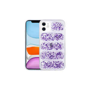 Funda de Silicona con Protección de Cámara a Prueba de Golpes Glitter Wave para iPhone 11/13 Pro Max - Empaque Minorista - Product Image 1