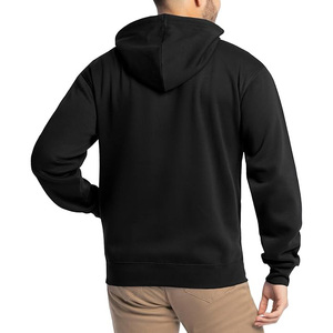 Sudadera con capucha premium para hombre, 100% algodón, forro polar grueso, logotipo personalizado, color, antipilling, transpirable, suave, lavado a la piedra, bordado - Product Image 2