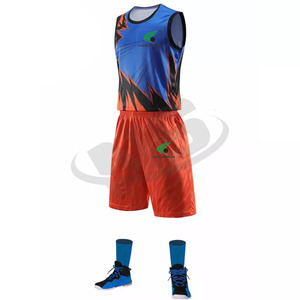 2025 nuevo diseño uniforme de baloncesto para hombres 100% poliéster tela transpirable logotipo personalizado ropa de equipo precio al por mayor de Pakistán - Product Image 1