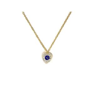 Collar colgante de moda Diseño de mal de ojo para estilo y protección - Product Image 1