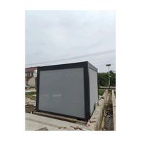 Pavillon en aluminium à persiennes bioclimatiques Prima avec toit motorisé pour l'extérieur Protection contre la pluie Pavillon électrique