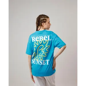 Rebel Sunset, Jersey 100% Algodón, Tela Cómoda y Duradera - Product Image 6