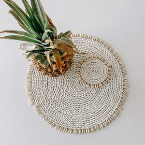 Nouveau set de table design en jonc de mer pour la décoration de la maison fabriqué au Vietnam avec la meilleure qualité - Product Image 1