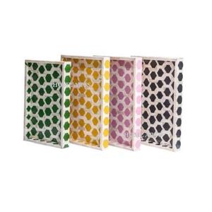 ชุดถาดขนม3ขนาดถาดเสิร์ฟอาหารทรงสี่เหลี่ยมผืนผ้าทำมือ - Product Image 5