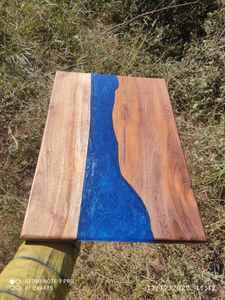 เขียงไม้สำหรับหั่นผักผลไม้ทำจากเรซิ่นอีพ็อกซี่สำหรับตกแต่งห้องครัวและรับประทานอาหาร - Product Image 5