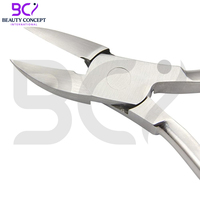 Coupe-ongles incurvé en acier inoxydable chirurgical pour ongles incarnés et épais, pince podologique de haute qualité, antirouille