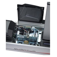 Imprimante thermique haut de gamme Quantum pour impression couleur haute résolution, capacité de 500 cartes, stock de grande capacité, pour les identifiants des clients, double alimentation