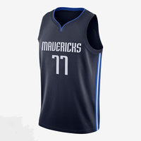 Camisetas de Baloncesto para Hombre, Poliéster/Algodón, Sublimación, Bordado 3D, Impresión Personalizada con Nombres y Logotipos del Equipo, Cuello en V, Manga Corta
