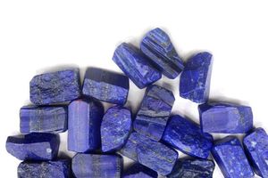 Vibrant Blue 10 Pièces Set 18-20 MM Cristal Naturel Lapis Lazuli Yoga Pratique Pierre Brute Symbole Royauté Pierres Précieuses Lâches - Product Image 5