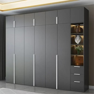 Tiradores de perfil de aleación de aluminio para gabinetes de cocina, sin perforación, ocultos, tipo borde para empujar - Product Image 6